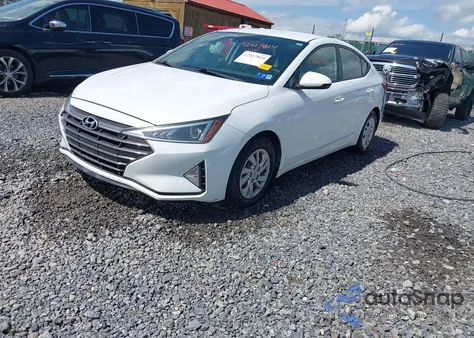 2020 Hyundai Elantra Se from USA, damaged, VIN 5NPD74LF6LH554106